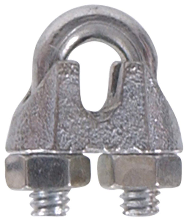 Hardware Essentials 310212 Zinc Wire Rope Clip (3/16-inch) 25 Pack - Image 1